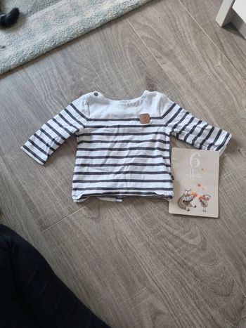 Tee shirt obaibi 6 mois