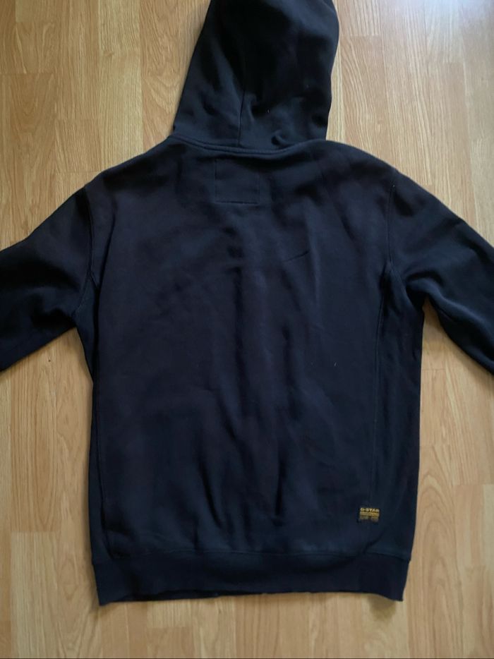 Pull à capuche avec zip G-star - photo numéro 5