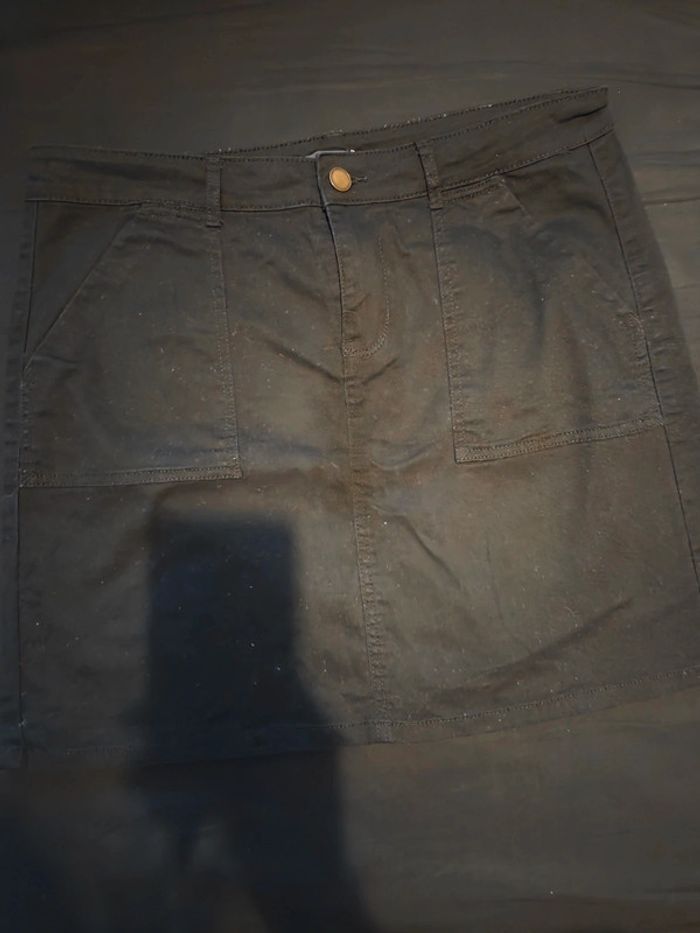 Jupe en jean noir
