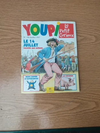 Livre youpi le 14 juillet raconté aux enfants
