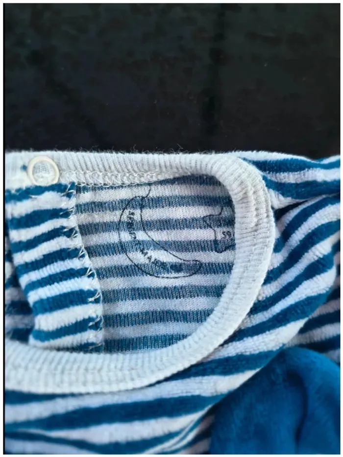 Pyjama ourson une pièce 3 mois - photo numéro 3