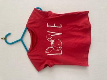 tee-shirt lapin fille 12 mois