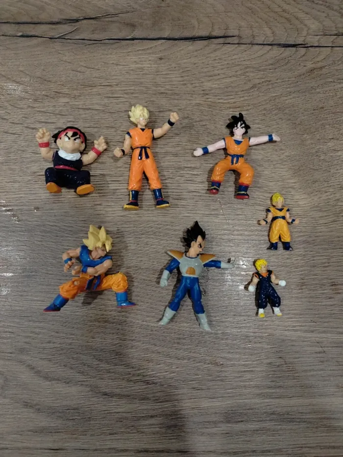 Lot de 7 figurines dragon ball - photo numéro 2