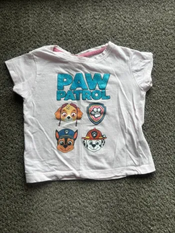 Tee shirt fille pat patrouille