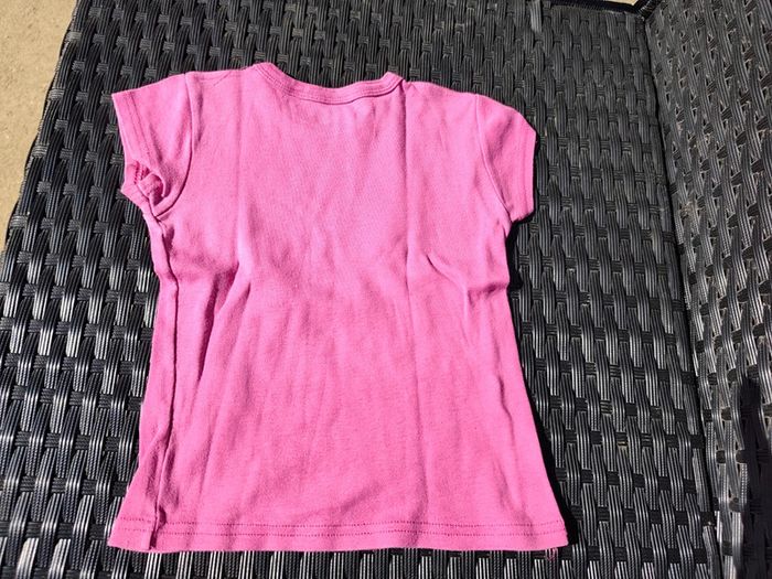 T-shirt uni rose - photo numéro 2