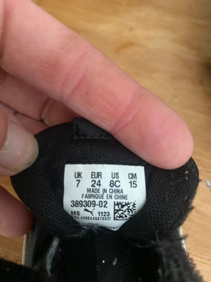 Basket Puma enfant taille 24 - photo numéro 6