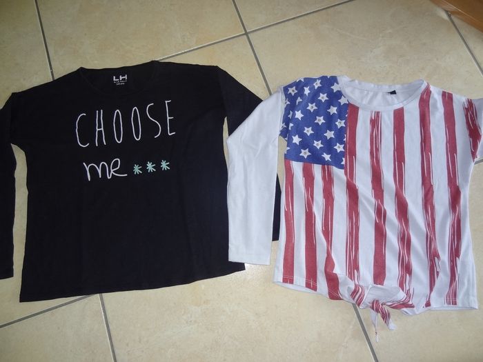 Lot de 4 t-shirts 10ans - photo numéro 3