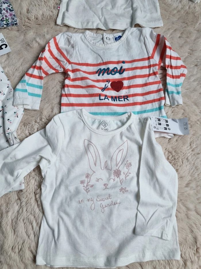 Lot t-shirt manche longue - photo numéro 3