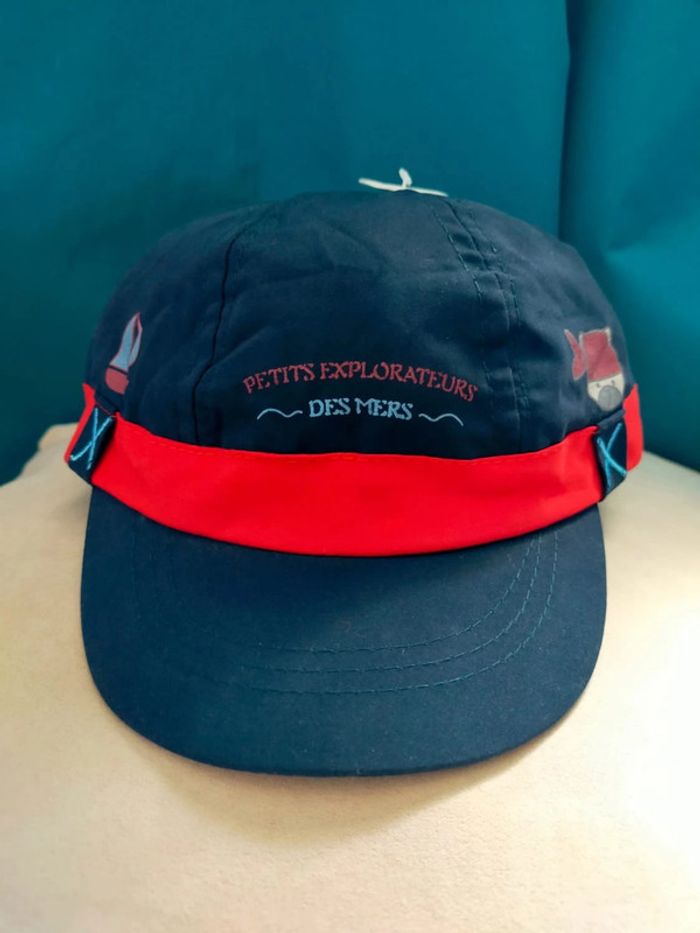 Lot Casquette + Bob enfant – Taille 53 – Petits explorateurs des mers - photo numéro 2