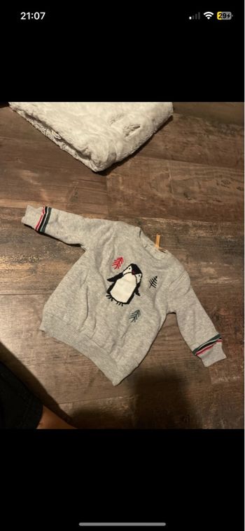 Pull hiver bébé