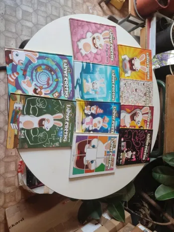 Lot 10 bd lapins crétins