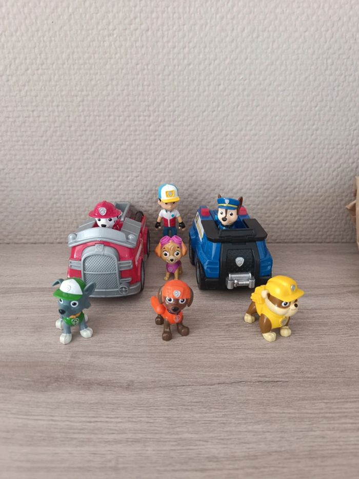Lot de personnages et véhicules pat patrouille - photo numéro 2