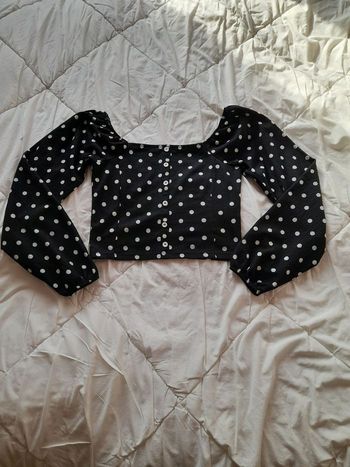 Croc top épaules dénudées Kiabi taille s