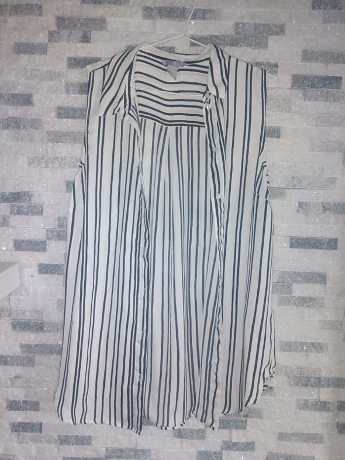 Chemisier sans manches H&M taille 42