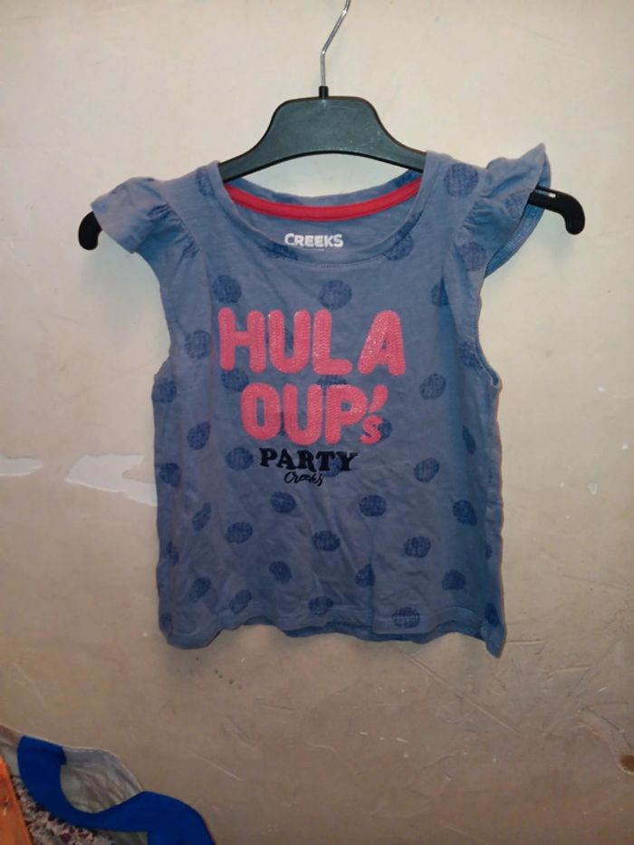 Tee-shirt creeks 6 ans
