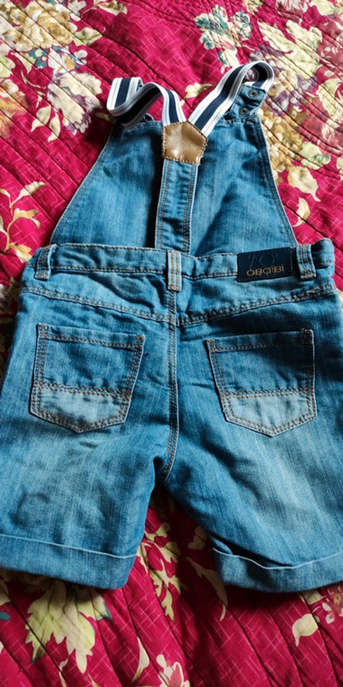 Salopette courte obaibi 18 mois - photo numéro 2