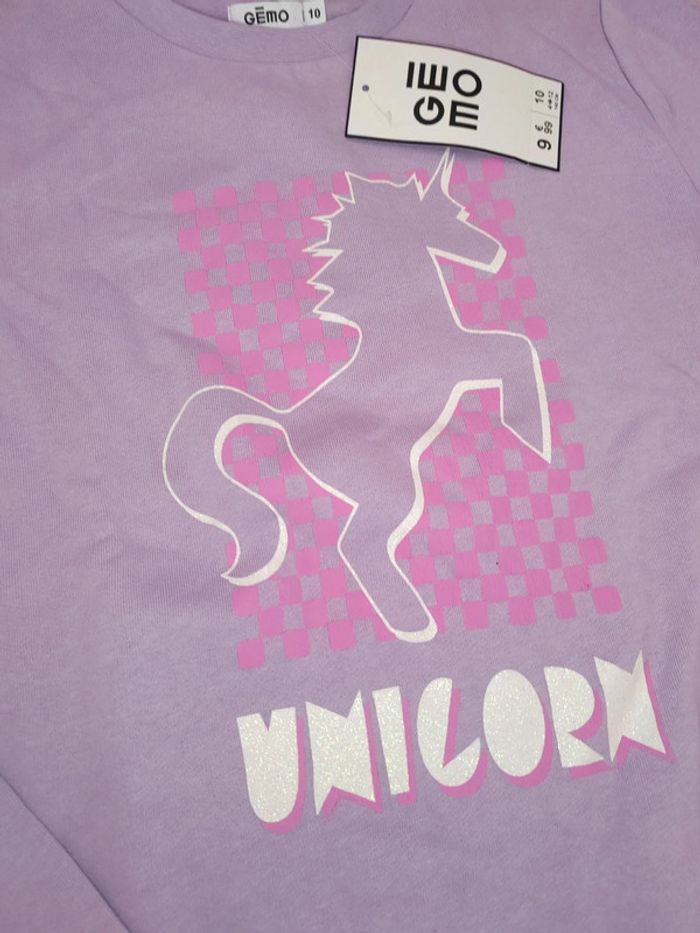 Pull violet unicorn - photo numéro 2
