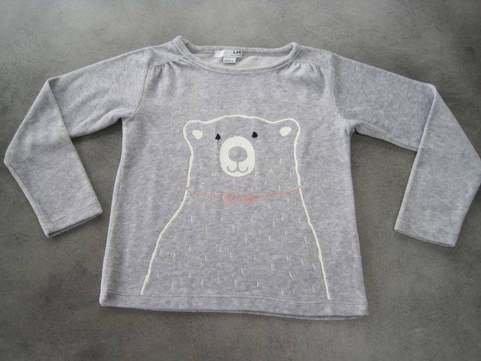 Pyjama velours 2 pièces 6 ans LH by La Halle - photo numéro 2