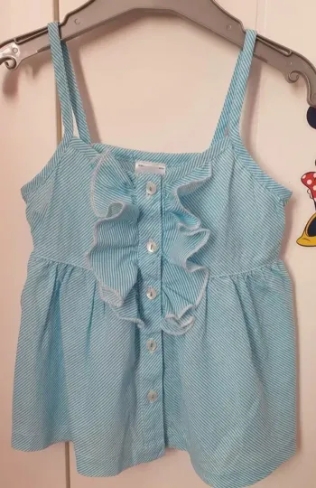 Petit haut à bretelles 2 ans