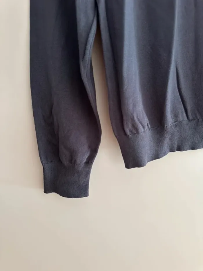 Pull zara homme gris taille S - photo numéro 4