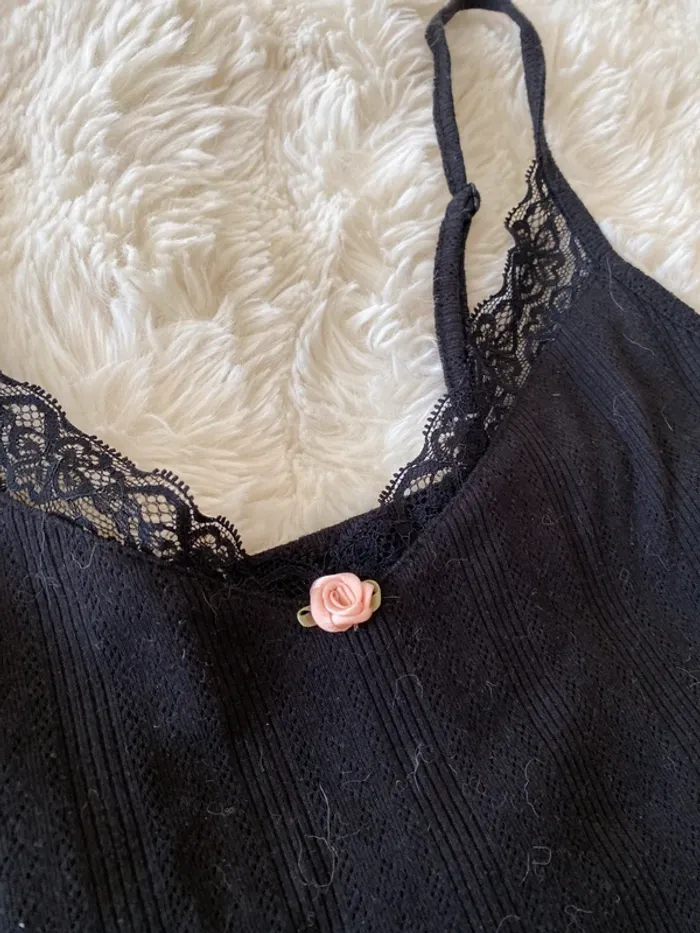 Petit top noir Pimkie taille S - photo numéro 2