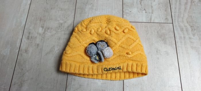 Bonnet jaune Catimini T50
