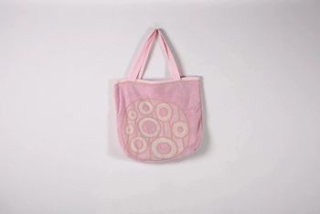 Tote bag en coton motif abstrait (#240380)