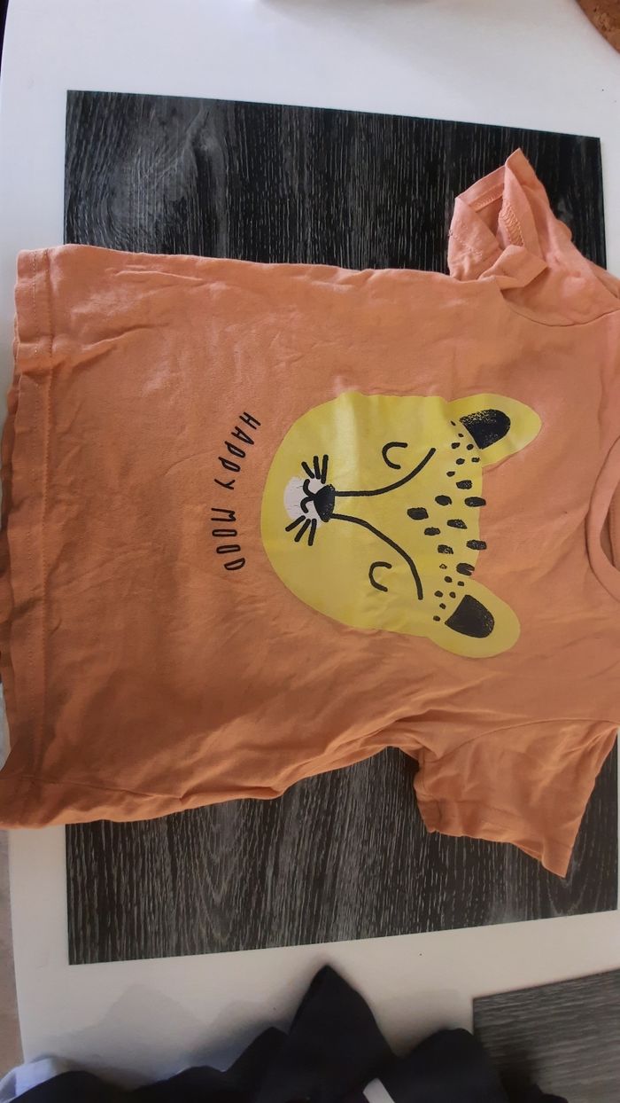 lot de 5 tee shirt manches courtes 24 mois - photo numéro 2