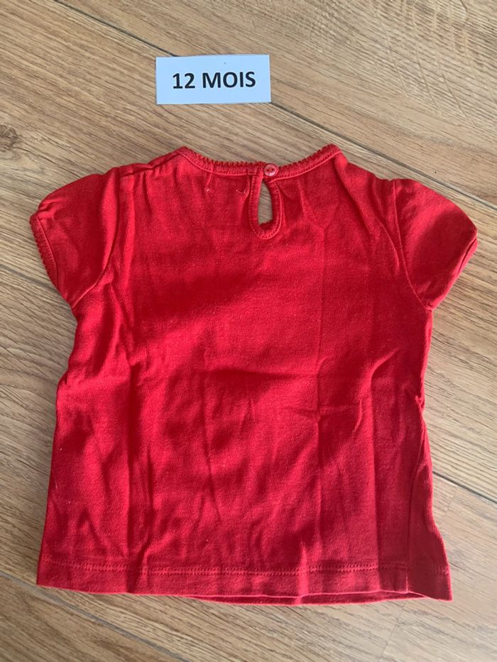 Teeshirt MC Cyrillus 12M - photo numéro 2