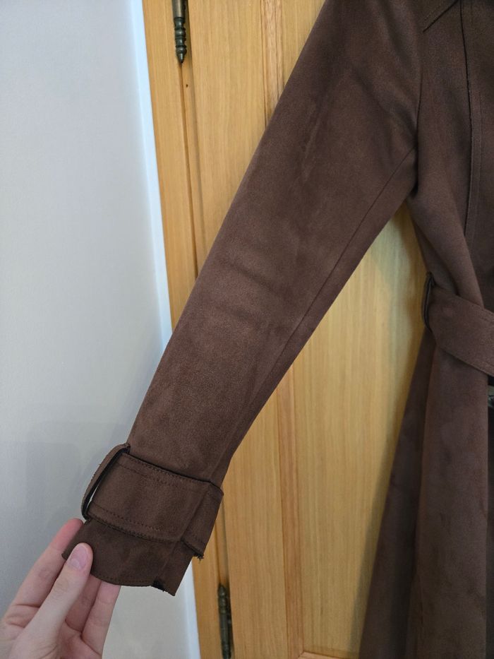 Trench marron daim Cache Cache - photo numéro 3