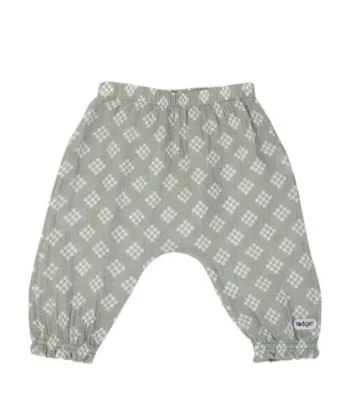 Pantalon Lodger hipster vert et blanc Taille 9-12 mois Neuf