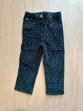 Pantalon velours orchestra 23 mois