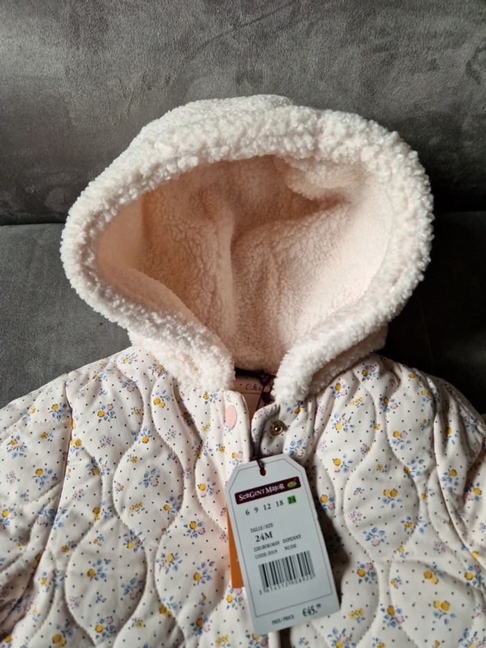 Magnifique doudoune chaude neuve avec étiquette 24 mois - photo numéro 3