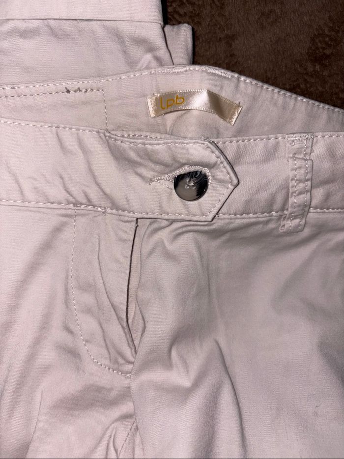Pantalon beige les petites Bombes LPB taille XS en très bon état. - photo numéro 3