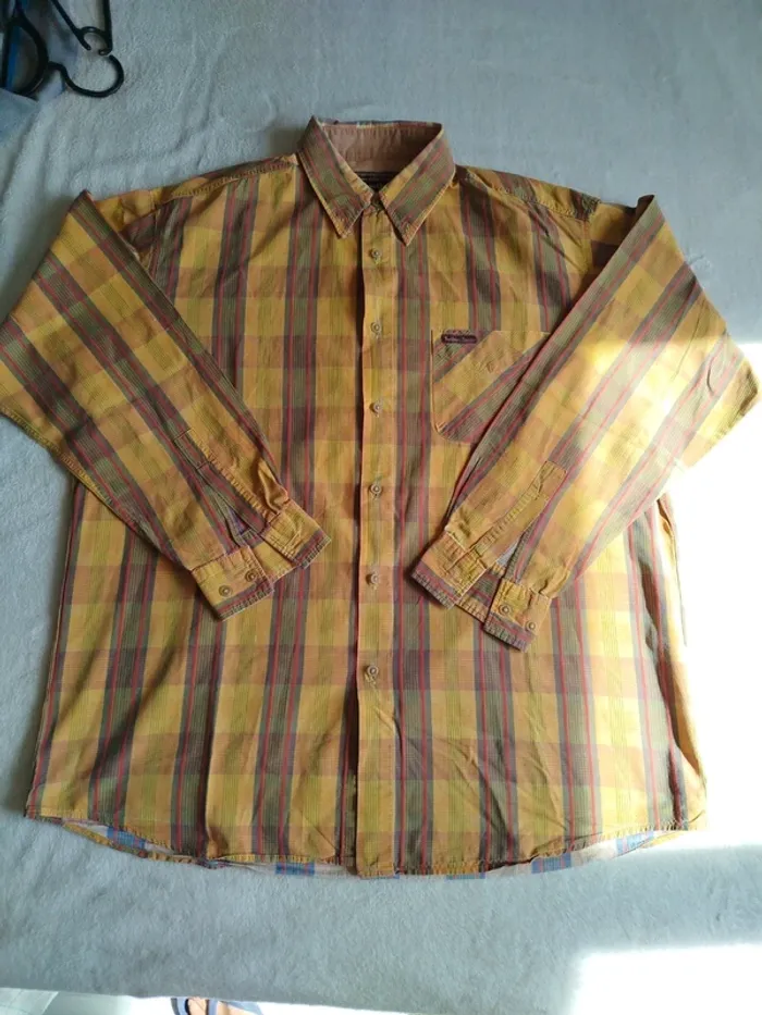 Chemise manches longues vintage homme Marlboro Classics taille XL - photo numéro 3