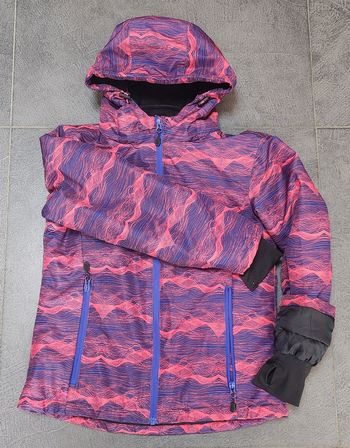 Blouson de ski chaud et imperméable