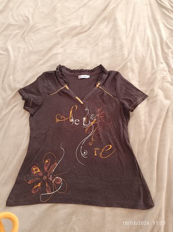Tee shirt femme manches courtes 