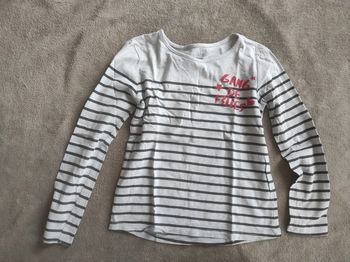 Tee-shirt manches longues fille 8 ans