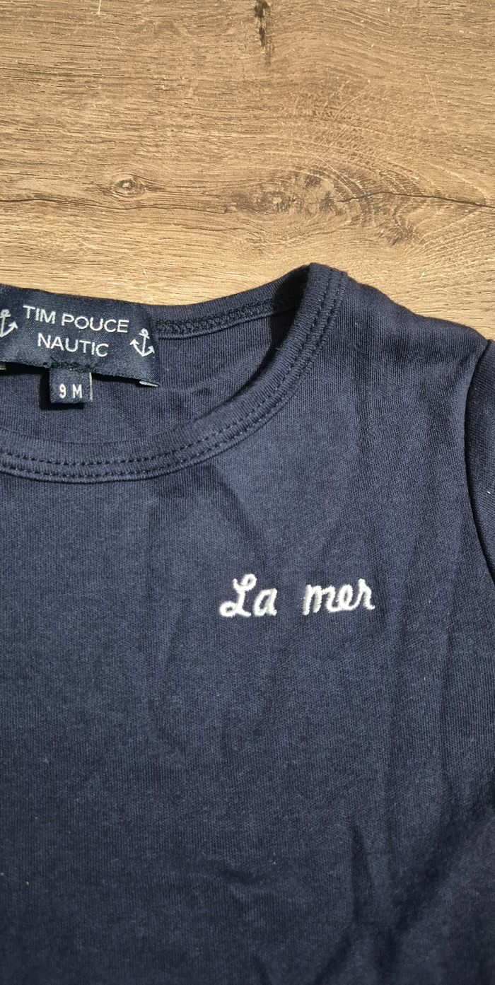 Robe MC marinière 12 mois - photo numéro 2