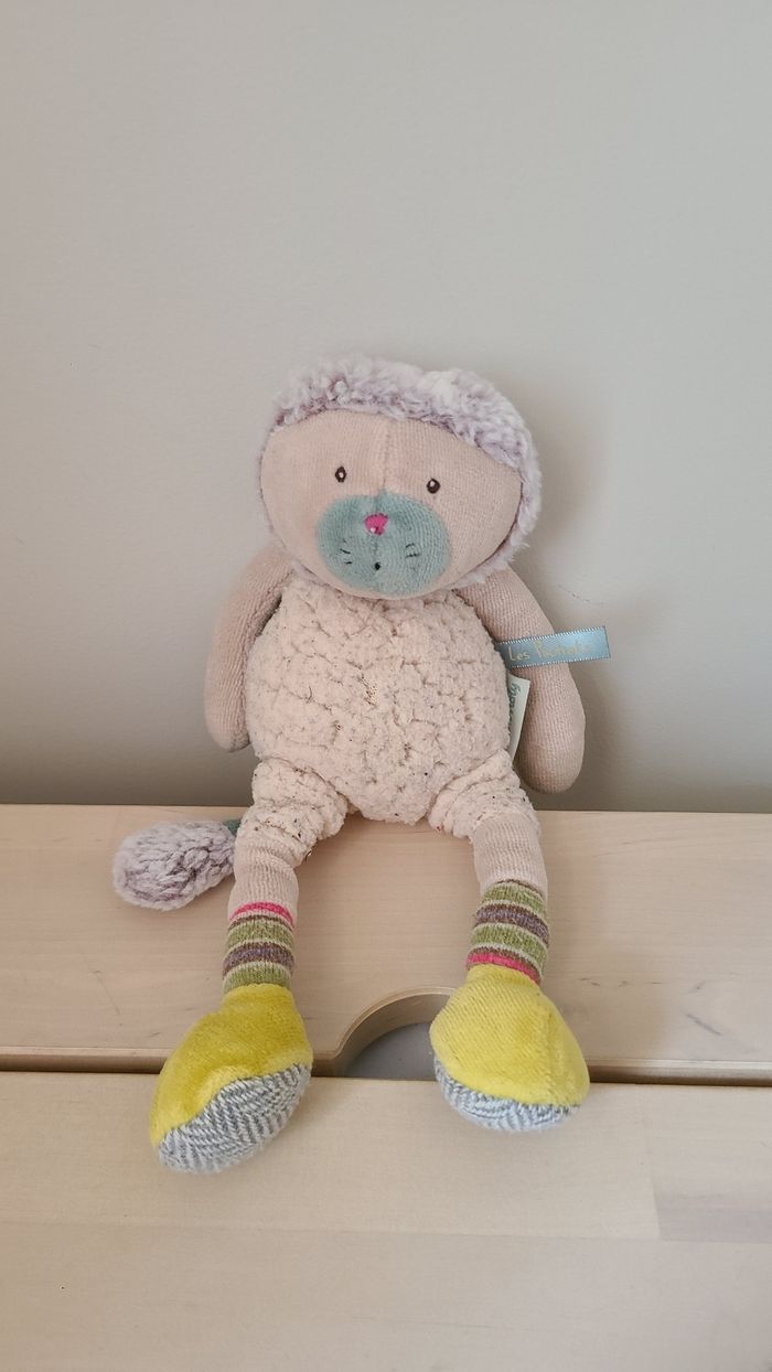 Doudou chat gris - photo numéro 2