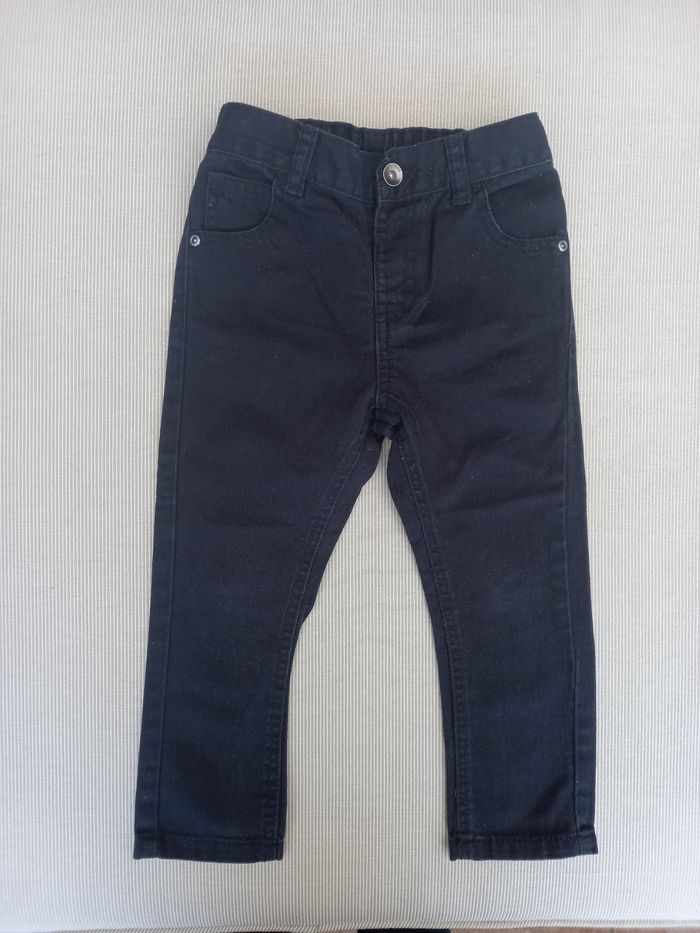 Jeans noir garçon George 3-4ans 98-104cm