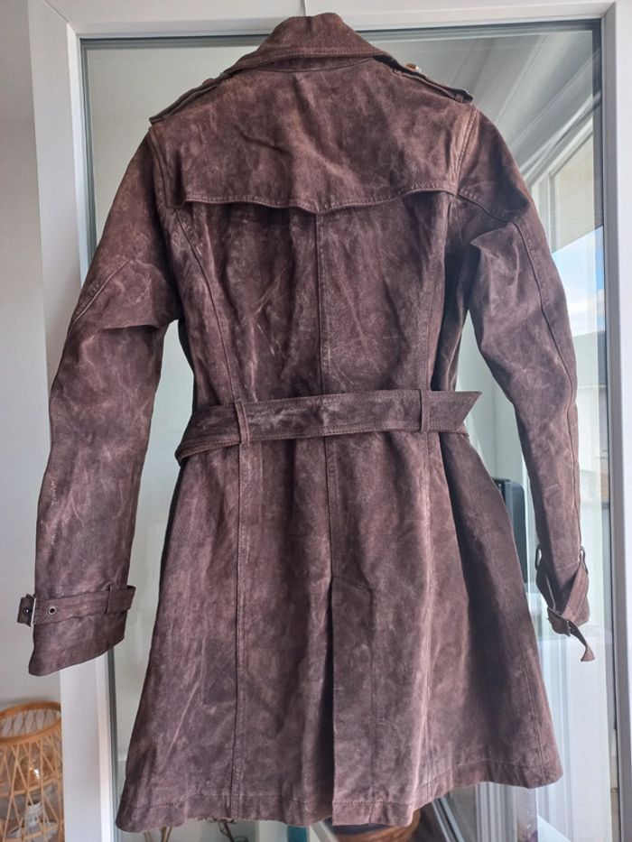 Trench cuir Naf Naf - photo numéro 6