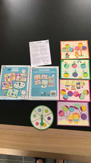 Jeu Bingo des couleurs