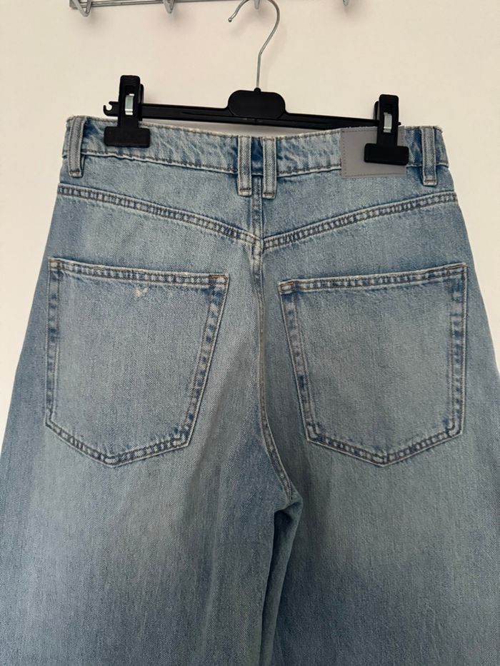 Jean zara bleu baggy / large - photo numéro 3