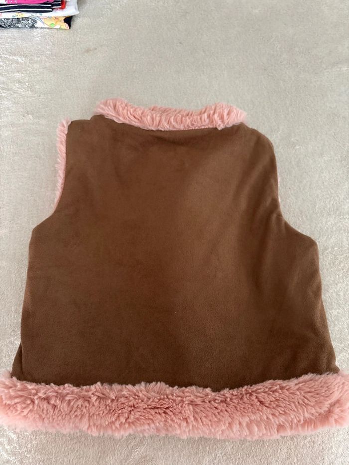 Gilet veste sans manches polaire doux hiver 4 ans - photo numéro 5