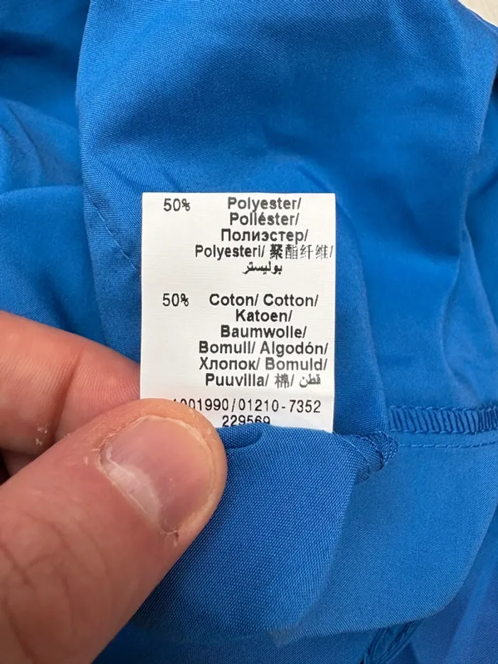 Tunique vintage Charmance | Bleu | Taille 44 - photo numéro 4