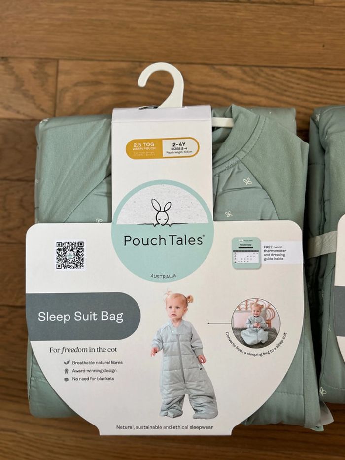 (New) Pack of 2 sleep suit bags 2-4Y 2.5 tog - photo numéro 2