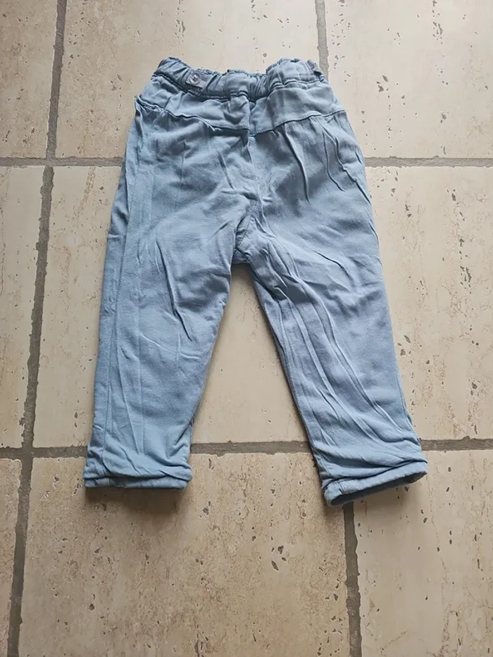 Jean bleu clair doublé - Tape à l'œil - 24 mois/86 cm - photo numéro 5