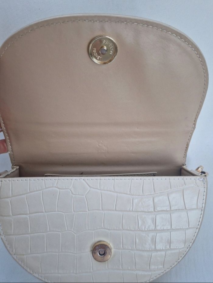Sac a main / sac a bandoulière beige - photo numéro 8