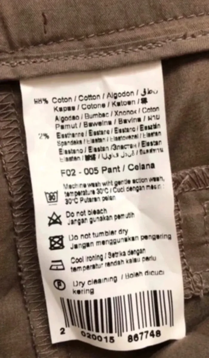 Pantalon léger 7/8 style chino - photo numéro 6